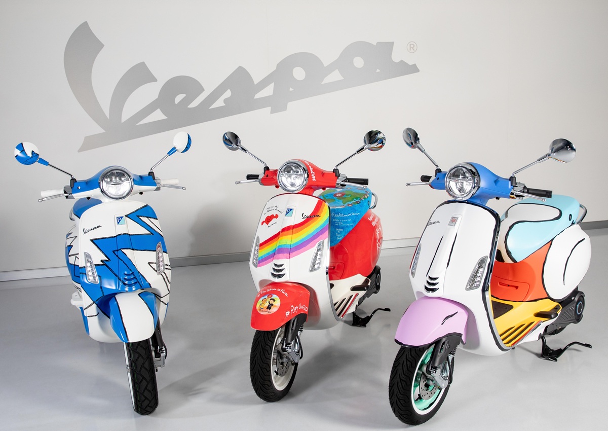 Unique edition Vespas auctioned for Special Olympics World Winter